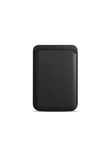 Leather Wallet Card Holder PU Apple Magsafe Leather Magnetic Card Slot PU Leather Back Sticker Suitable For Public Transportation Card Spring Gift - Multicolor - View 17