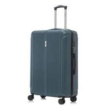 YONSLY Suitcase 20/24/28 Inches With Combination Lock Double Maintenance Zipper 360° Wheels Mesh Pocket Multi‑Stage Telescopic Handle For Vacation - 深綠 - 查看 11