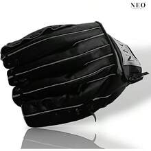 Baseball Infield Glove, 11 - 12 Inch, Lightweight, Black, Made In India - 11"-12" + Left Hand Throw - View 6