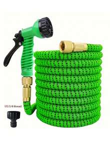 Roof Cooling Soft Water Pipe, Car Washing Soft Water Pipe, Garden Watering Pipe, Pure Copper 3/4 American Made Joint, Water Pipe Equipped With European Standard Joint, 3x Expandable Garden Hose, - B - View 14