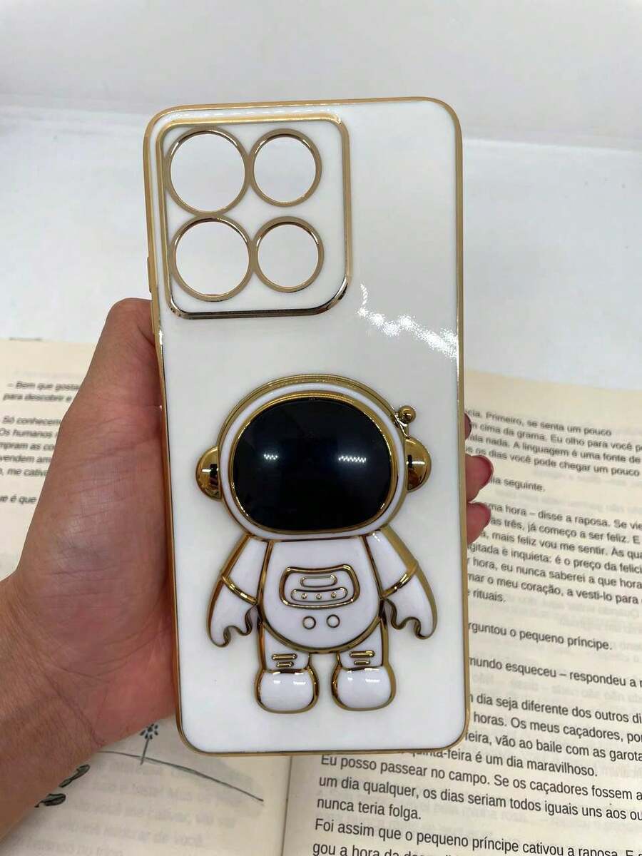 Phone Case Compatible With  15C 4G And Poco C85 Astronaut Design. - 白色 - 查看 1