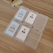 5个防水透明卡套：保护您的银行卡和身份证免受损坏！ - 彩色 - 查看 4