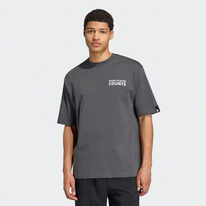 Adidas Áo thun nam tay ngắn M VERB BADGE, cổ tròn, chất liệu dệt kim TKB4890