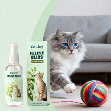 1瓶/100毫升猫咪喷雾，有助于缓解猫咪焦虑，增强宠物活力，并提供健康护理。猫咪训练液，为宠物猫咪带来有趣的互动游戏时光。 - 50ml - 查看 4