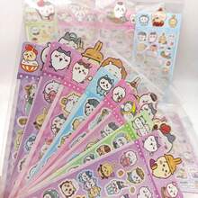 1set/10pcs GIIKAWA Laser Account Stickers Creative High Beauty Cartoon Cute Stickers, The Perfect Holiday Gift, A Gift For Fans And Friends - Multicolor - View 3