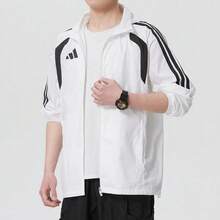 adidas Windbreaker TIRO26 LEAGUE 足球運動連帽外套 男款 - 白色 - 查看 4