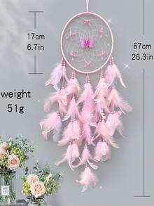 1 pieza Atrapasueños de cristal hecho a mano con mariposa, decoración colgante elegante y creativa, decoración de pared para sala de estar/dormitorio, recuerdo de fiesta festiva, decoración del hogar, estilo bohemio - Multicolor - Ver 11