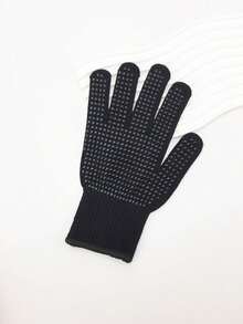 2/1pc Hairstyling Curling Iron, Double-Sided Silicone Bead Curling Comb, Curling Wand, Straightener, Heat Resistant Glove - A - View 13