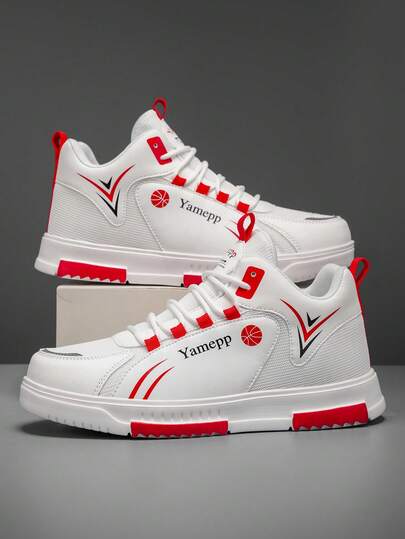 Modne, unisexowe, codzienne trampki za kostkę, uniwersalne i wygodne buty sportowe na świeżym powietrzu