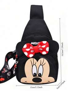 Cute Bow Design Women's Crossbody Bag | Perfect Themed Gift For Casual Outings | Practical Small Shoulder Bag Fits Phone, Wallet, Keys | Essential Aesthetic Accessory For Back To School Season - Multicolor - View 5