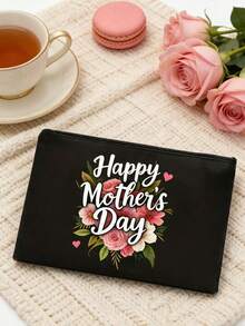 Túi đựng mỹ phẩm họa tiết hoa dành tặng mẹ nhân Ngày của Mẹ - Túi đựng đồ trang điểm nhiều màu sắc có khóa kéo - Túi du lịch đựng đồ dùng vệ sinh cá nhân có thể tái sử dụng - Món quà lý tưởng cho mẹ, bà, vợ - Hoàn hảo cho Ngày của Mẹ, sinh nhật, kỷ niệm - Túi đựng mỹ phẩm nhẹ và bền, túi đựng đồ trang điểm, túi đựng đồ vệ sinh cá nhân, túi đựng đồ trang điểm, đồ dùng cần thiết cho kỳ nghỉ, quà tặng cho phụ nữ - Nhiều màu - Xem 2