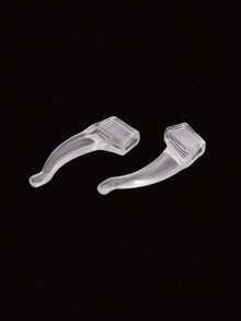 198/10/5pairs Clear Eyeglass Ear Grips, Comfortable Silicone Anti-Slip Ear Hooks For Glasses, Replacement Eyeglass Temple Tips For Fashion Glasses & Eyewear - View 9