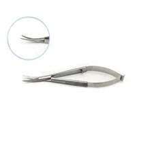 1pc Professional Stainless Steel Spring Action Eyebrow Scissors Precision Facial Hair Trimmer Cuticle Nipper Ergonomic Makeup Grooming Beauty Tool - Multicolor - View 10