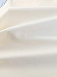 Bộ đồ ngủ nữ 2 món cổ tròn, áo dài tay và quần, đồ mặc nhà mềm mại cho mùa xuân và mùa thu. - Xanh da trời - Xem 5