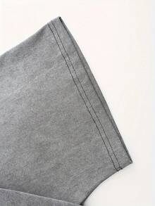 1pc Creative And Versatile, Von Dutch Brand Green Snake And Floral Illustration, Paired With Text "THE ORIGINAL Von Dutch", "LOS ANGELES CHOP SHOP BR", American Retro Motor Style, Light Gray Washed T-Shirt Base Men's And Women's T-Shirts, 230G Wash Cotton High-Quality Cotton Printed T-Shirts, Suitable For Street Retro And Outdoor Sports And Leisure, Y2K Style Outfit, Ball Sports T-Shirts, Perfect Gifts. Men's Clothing Shirts - 灰色 - 查看 4