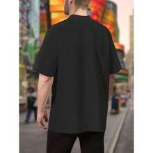 Funny Retro UFO Camp T-Shirt, Breathable For Casual Sports, Halloween And Christmas Gifts, 180 G/M² Cotton, The Best T-Shirt Gifts For Friends Or Family - 黑色 - 查看 2