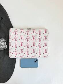 Túi đựng laptop/máy tính bảng màu trơn, phong cách tối giản sang trọng, họa tiết ngôi sao, nhiều kích cỡ. - trắng - Xem 5