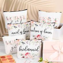 Bộ 2 túi đựng mỹ phẩm dành cho mẹ cô dâu và chú rể - Món quà cưới và lễ đính hôn hoàn hảo dành cho mẹ và mẹ chồng. - nhiều màu - Xem 5