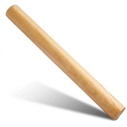 French Rolling Pin,Extra-Long Wood Rolling Pin For Baking,Classic Wooden Dough Roller For Fondant Pizza Pie Crust Cookie Pastry, Essential Kitchen Utensil,(Beech Wood)