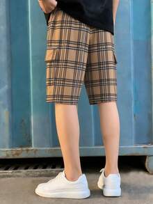 1 chiếc quần short ống đứng chất lượng cao, kiểu dáng tối giản, tinh tế, đa năng dành cho bé trai tuổi teen. - Nhiều màu - Xem 2