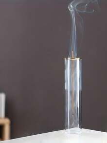 Elegant Glass Aromatherapy Diffuser With Removable Ash Tray | Easy To Clean Cylindrical Stand Suitable For Meditation, Yoga, SPA And Relaxation | Nordic Zen Home Decor | Christmas And Thanksgiving Gift - Multicolor - View 8