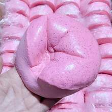 新款草莓慕斯蛋糕慢回弹减压玩具，柔软Q弹质地，圣诞礼物，节日派对礼品，生日礼物，开学奖励，抗压玩具 - 彩色 - 查看 6