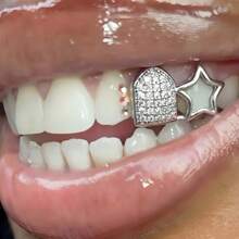 女士牙齿饰品 - 彩色 - 查看 1