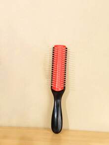 2 pièces Set de brosses, brosse à coussin en nylon à 9 rangées, peigne à queue, convient aux types de cheveux y compris les cheveux bouclés, ondulés, crépus, mouillés/secs/gras/épais/longs. Ce set de brosses comprend une brosse facile à utiliser pour les cheveux bouclés, ondulés, crépus de type 3a à 4c des , convient pour les cheveux mouillés et secs, démêlage facile. Le set comprend également un flacon vaporisateur de 200 ml. - C - Voir 18