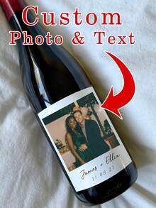 F - Wedding Bottle Label