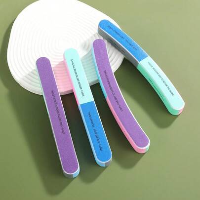 1 pièce Outil de polissage d'ongles, 7 pièces Bandes de ponçage de surface, Lime à ongles, 7 types de pierres abrasives, Polissage multifonction, Polissage de bijoux en argent, Outils de modélisation