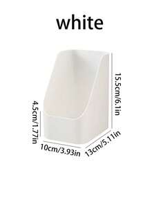 1 hộp đựng đồ dùng để bàn dạng nghiêng, hộp đựng mỹ phẩm để bàn, hộp trưng bày mỹ phẩm bằng nhựa, hộp đựng bút để bàn, hộp đựng đồ dùng nhà tắm để đựng mỹ phẩm, sản phẩm chăm sóc da và làm đẹp. - Xem 3