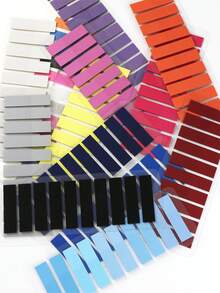 12-Color PET Candy-Colored Translucent Notes Mislabeled Index Post Student Office Special Note Post - one-size - View 5