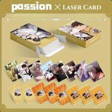 1pc 55pcs/Set Anime Emotional Peripherals Box Laser Card, Anime LOMO Card, Photo Card - The Perfect Gift For Anime Fans - متعدد الألوان - مشاهدة 5