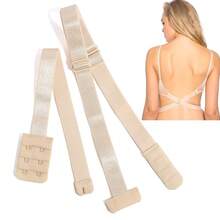 Women's Low Back Bra ConVe..Rter 2 Hook / 3 Hook Bra Strap ConVe..Rter Adjustable - Nhiều màu - Xem 3