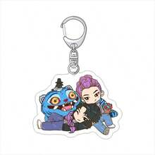 女团亚克力吊坠，亚克力钥匙扣 - 彩色 - 查看 10