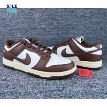 Nike Dunk Low Cacao Brown Sail Mocha Women's Shoes DD1503-124 - 棕色 - 查看 4