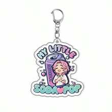 1 móc khóa acrylic - Hình nhân vật Lumi, Mira, Zoe trong anime, phụ kiện dễ thương. - Nhiều màu - Xem 8