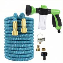 25FT-150FT Garden Hose Expandable Magic Water Pipes Home Garden Daily Watering Tools High-Pressure Car Wash Cleaning Water Gun ﻿ - A - View 13