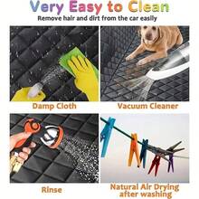 Pet Car Mat, Car Pet Mat, Rear Seat Dog Mat, Waterproof Rear Seat Protector, Car Rear Seat Protection Mat, Foldable Car Pet Mat - Car Pet Mat - View 4