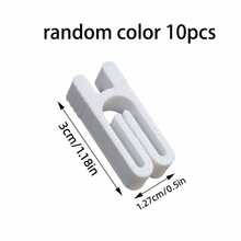 10pcs Food Sealing Clips, Lightweight & Durable Kitchen Tool For Food Packaging - Random Color - View 8