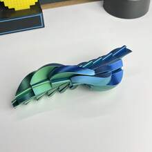 3D Printed Transformable Fidget Cube, Relaxing Stress Relief Desktop Toy - Multicolor - View 7