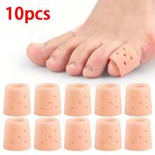 5只/10只/15只装硅胶指套 - 可重复使用、可清洗的无乳胶凝胶垫，弹性可调节，舒适贴合，适用于运动、园艺、工作 | 支撑扳机指，增强抓握力和灵活性，耐用舒适的手脚保护套 - 查看 9