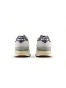 New Balance 574LG 系列复古跑鞋，休闲运动鞋，男女通用，2026 年夏季款 - 淺灰色 - 查看 3