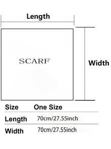 1条波西米亚风女士头巾，新款真丝缎面印花围巾，可作发带、颈巾、发饰、披肩，适合休闲、度假和派对场合，是完美的春夏时尚配饰。 - 粉紅雪糕色 - 查看 5