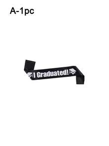 1/5 Pcs Graduation Sash 2026 - Class Of 2026 Satin For High School & College Graduates - Art Lettering Graduation Party Supplies For Commencement Ceremony ﻿ - Multicolor - View 17