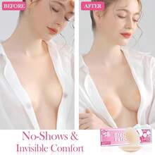 Reusable Silicone Nipple Covers For Women,Small Strong Adhesive Pasties,Seamless Washable Invisible Breast Cakes - Nhiều màu - Xem 5