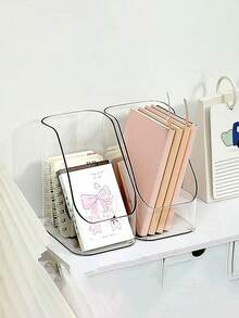1 hộp đựng đồ dùng để bàn dạng nghiêng, hộp đựng mỹ phẩm để bàn, hộp trưng bày mỹ phẩm bằng nhựa, hộp đựng bút để bàn, hộp đựng đồ dùng nhà tắm để đựng mỹ phẩm, sản phẩm chăm sóc da và làm đẹp. - Xem 4