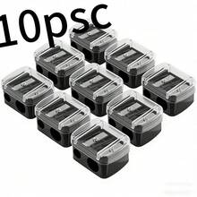 Eyebrow Pencil Sharpener, Makeup Dual Hole Pencil Sharpener Tool - Multicolor - View 4