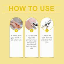 Cuticle Nipper, Daily Use Nail Clipper Trims Nail Edges Smoothly - Multicolor - View 6