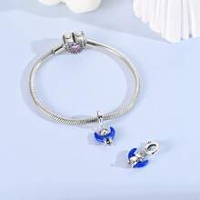 Hapour Glow-In-The-Dark Cat Moon Pendant Charms Pendant Fits Original Bracelet Necklace 925 Silver Fine Cats Beads DIY Jewelry Gift For Family - BKTC1970 - View 3